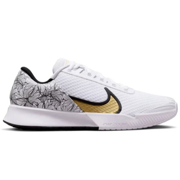 Nike Court Vapor Pro 2 - Size 7 Tennis Shoes White Gold...